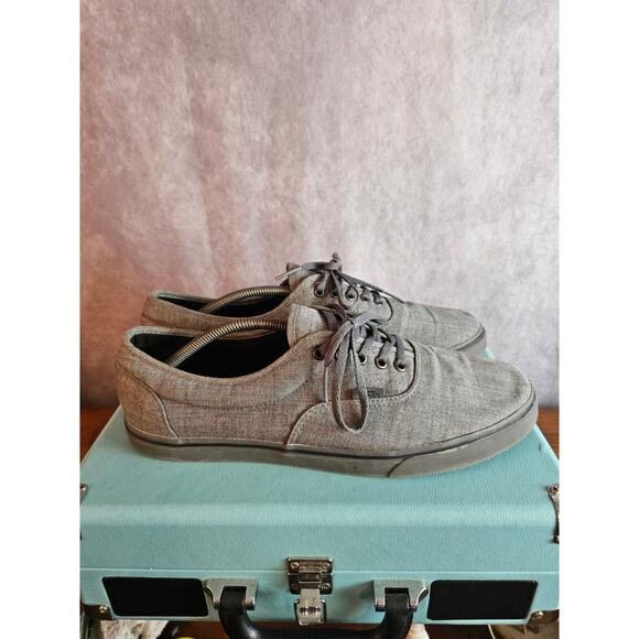 VANS Classic Men's Lo Pro Canvas Skate Sneakers. Gray. Size 13 - Picture 4 of 8